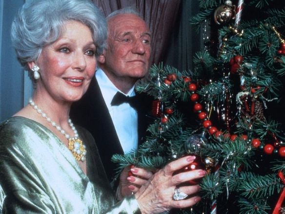 Loretta Young and Trevor Howard in "Christmas Eve" (1986)