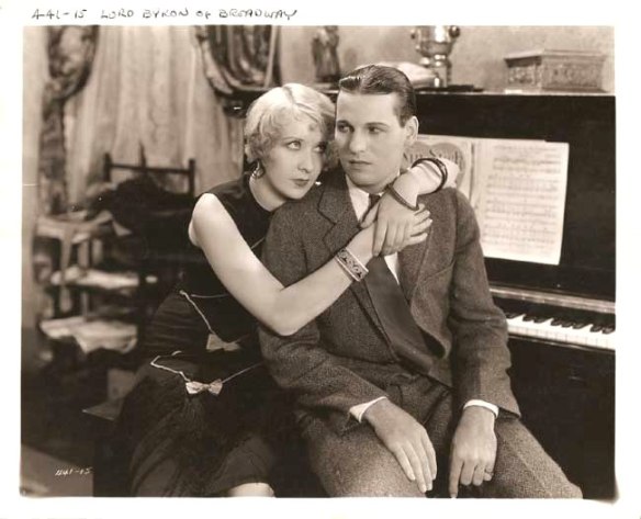 Gwen Lee and Charles Kaley in "Lord Byron of Broadway" 