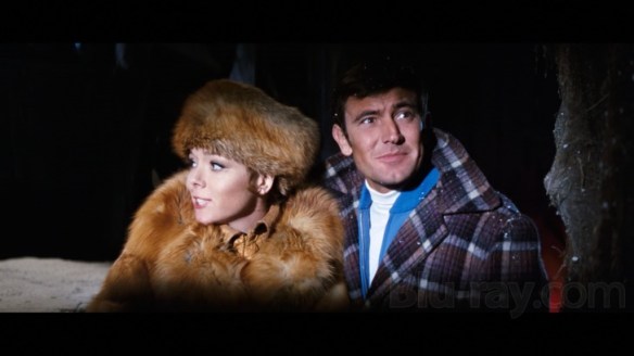 Diana Rigg and George Lazenby
