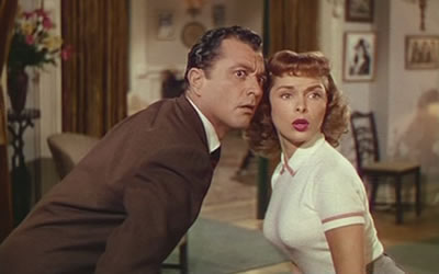 Tony Martin and Janet Leigh in Two Tickets to Broadway