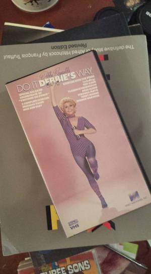 I bought the workout video on Ebay. Yes, I still own a VHS player.