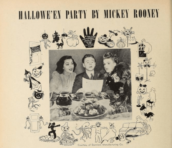 Halloween Party Micky Judy and Ann